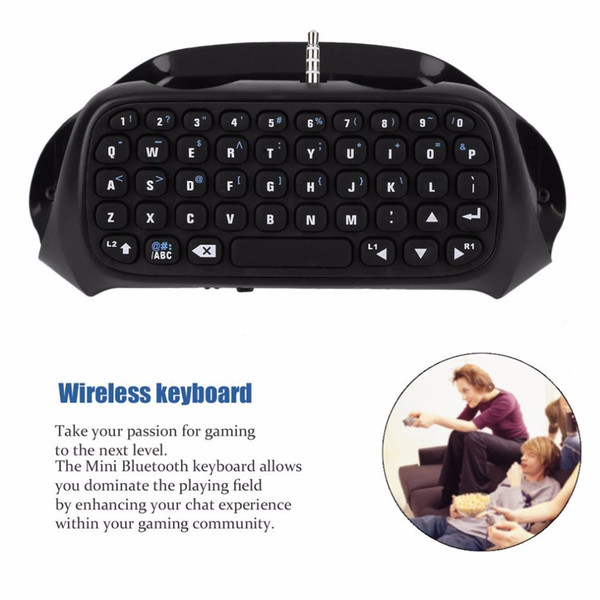 Wireless Bluetooth Keyboard Accessory Adapter for Sony PS4 Controller Wholesale