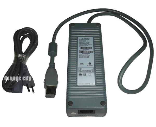 EU Plug For Xbox 360 fat 110V 175W AC power Adapter For XBOX360 Supply Power