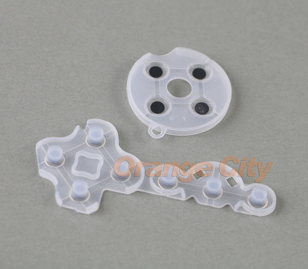 Free shipping Transparent Controller Conductive Adhesive conductive rubber D-Pad Pads For XBOX360 wireless controller