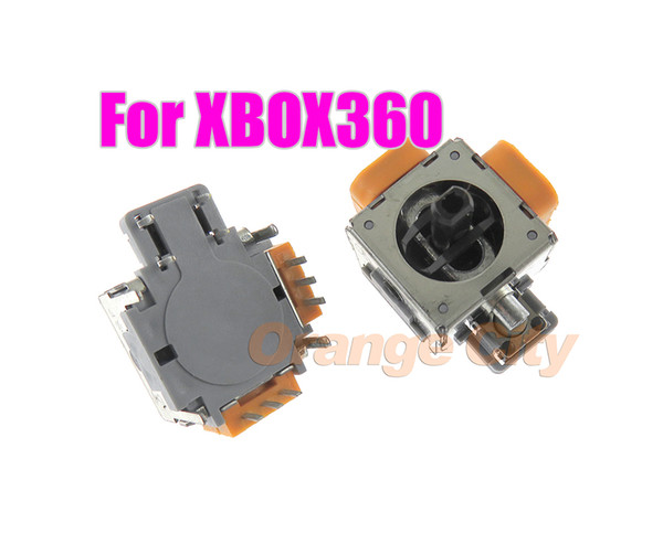 100% Original New 3D Analog Joystick Stick For XBOX360 wireless/wired controller Joysticks part With F logo