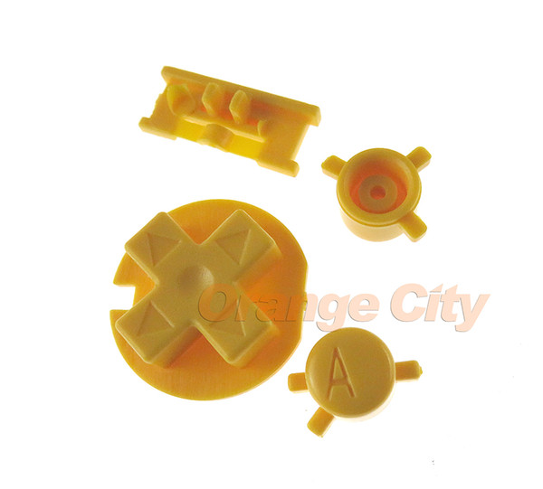 Plastic Colorful Buttons Keypads for Gameboy Color Buttons for GBC D Pads A B Buttons Set