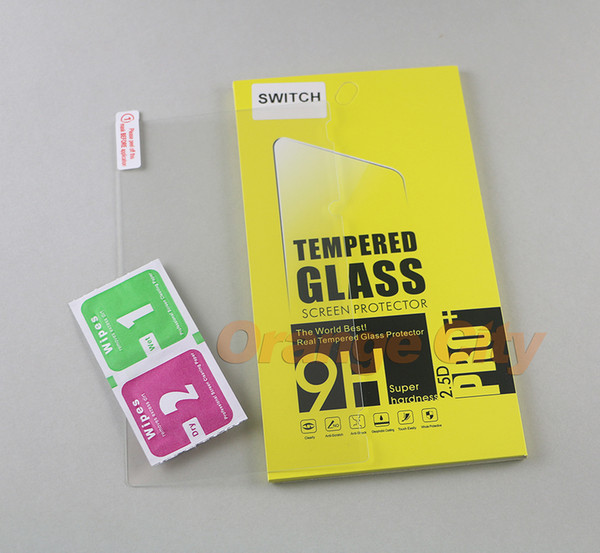 Ultra HD Screen Anti-Scratch 9H Full Coverage Glass Screen Protector Film for Switch NS Console