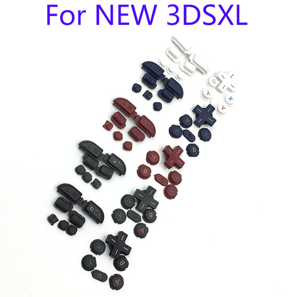 Original R & L ZR ZL Button Parts D Pad ABXY Home Power Keypad Full Buttons Set For New 3DS XL LL For NEW 3DSLL 3DSXL DHL EMS FREE SHIPPING