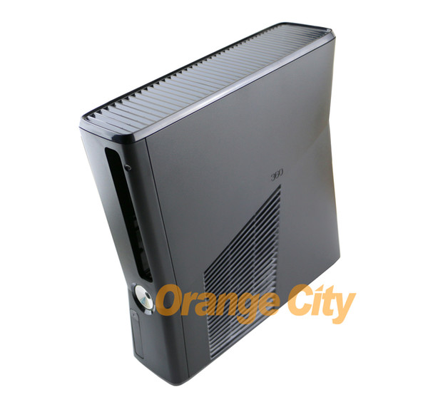 Full protective Housing Shell Case for XBOX360 Slim console system Black