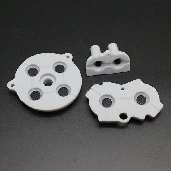 Conductive Rubber Contact Pad Button D-Pad Repair for GBA Console GameBoy Advance Silicon Pad DHL FEDEX EMS FREE SHIPPING