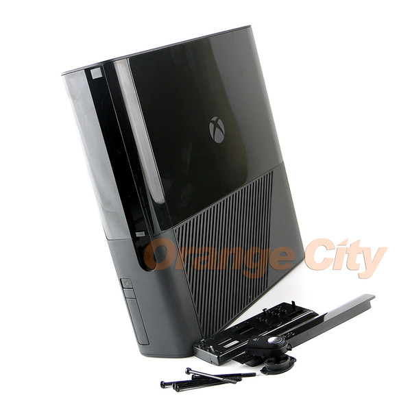 Full protective house Housing Shell Case for XBOX360E XBOX360 E Slim console system Black