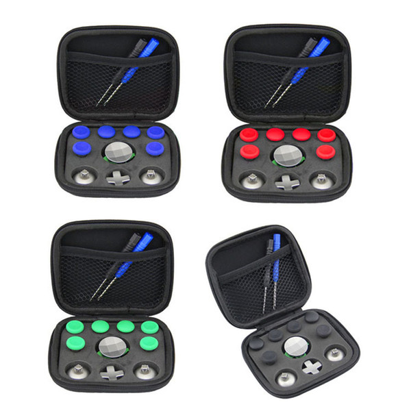 11pcs/lot Replacement Magnetic Buttons Thumbsticks for Sony PS4 For XBox One Elite Contrpller Joystick Accessories Kit