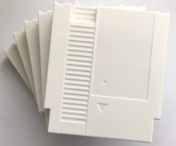 White color 72 Pins Game Cartridge Replacement Plastic Shell For NES Console