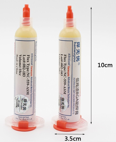 NC-559-ASM-UV BGA PCB No-Clean Solder Paste Welding Advanced Oil Flux Grease 10cc NC-559 Soldering Repair Tools