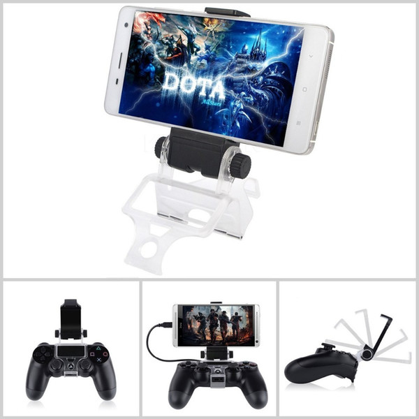 Cellphone Clamp Mobile Phone Clamp Smart Clip Holder Handle Bracket for PS4 DualShock 4 Controller