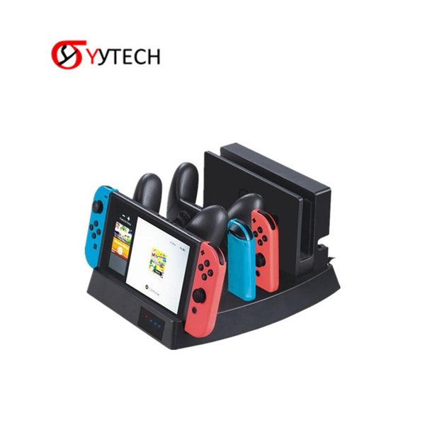 SYYTECH 2019 Multifunctional Charging Station dock Console Joy-con Docking Stand Dock Charger for Nintendo Switch NS