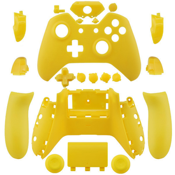 For Microsoft Xbox One Gamepad DIY Custom Matte White Replacement Housing Shell With Buttons For Wireless Controllers Gaming Gamepad