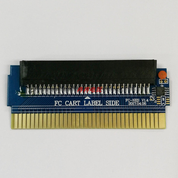 10pcs a lot For FC 60 Pin to for NES 72 Pin Game Cartridge Adapter Converter PCBA with CIC chip installed