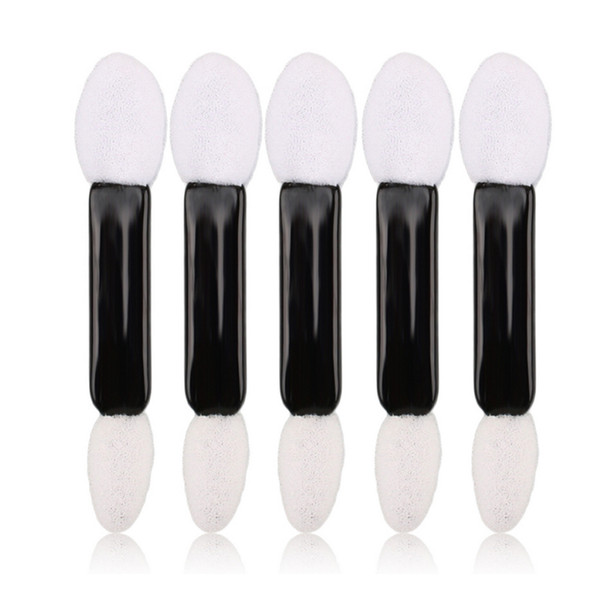 50pcs/lot Disposable Double Head Sponge Make-Up Applicator Eyeliner Eye Shadow Sponge Lip Brush Sponge Cosmetics Tool