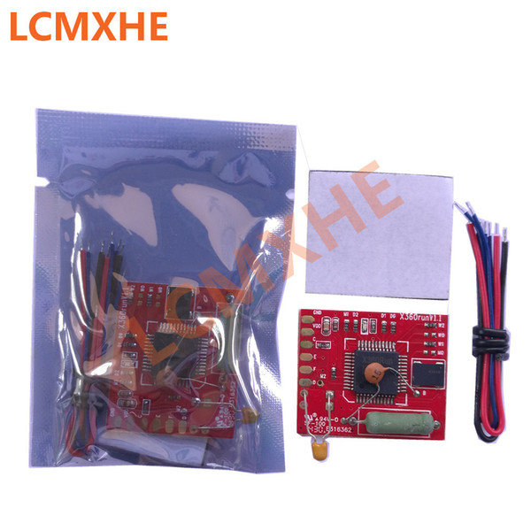 X360run glitcher RGH chip with 96MHz Oscillator Crystal for xbox 360 xbox360 X360 RUN V1.0 RED pcb