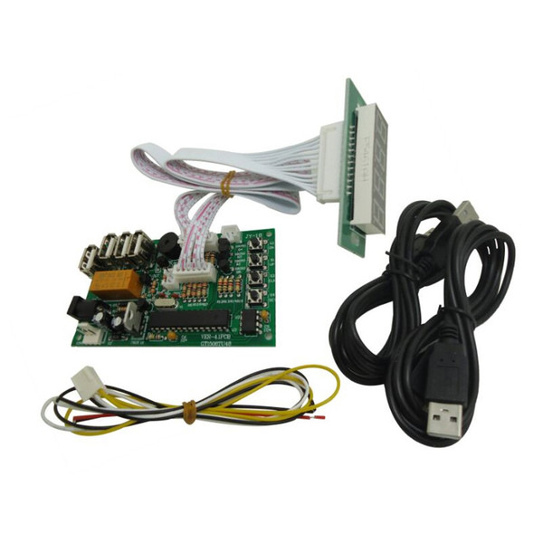 JY-18B Coin Operated USB time control board with Separate LCD Display For Arcade