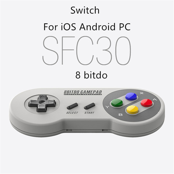 2017 8BITDO SFC30 Bluetooth Game Controller Gamepad W/Xstand For iOS Android iPhone Samsung iPad PC MAC High quality