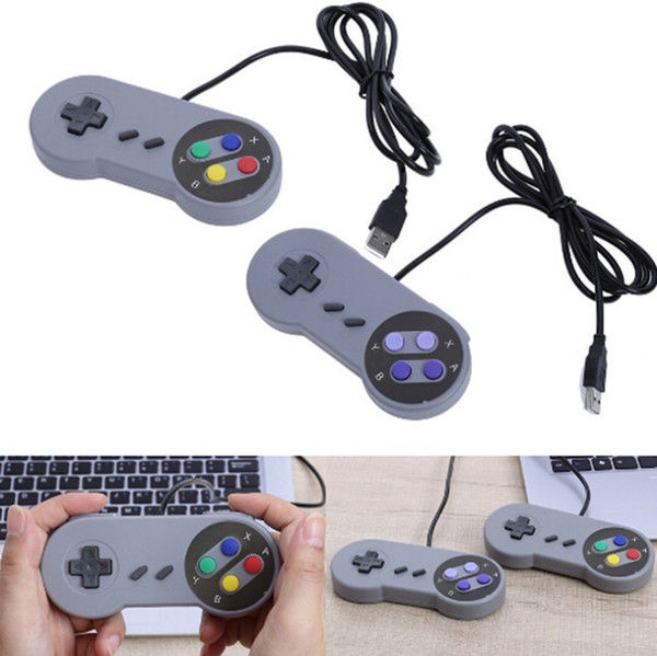 SNES USB Controller PC Controllers Gamepad Joypad Joystick Replacement for Super Nintendo SF for SNES NES Tablet PC LaWindows MAC