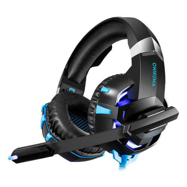 Head Wearing Type Headset Luminescence Wired Computer Headset Gaming PS4 Game Headset