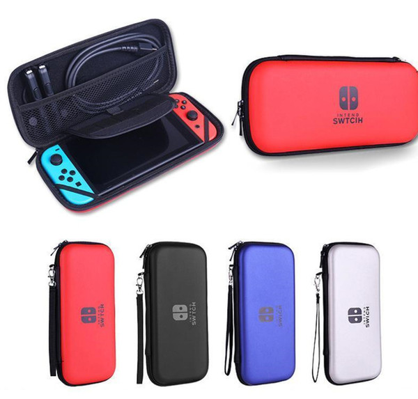 For Nintendo Switch Travel Carrying Case Storage Hard Shell Protective Case Portable EVA Bag Pouch for Switch Console Handle dhl