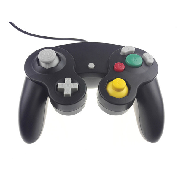 10 colors Top Quality NGC Wired Game Controller Gamepad for NGC Gaming Console Gamecube Turbo DualShock Wii U Extension Cable without Box