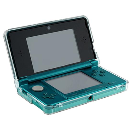 New Crystal Clear Hard Skin Carbonate Plastic Case Cover Protective Case Gamer Accessories for 3DS LL/XL