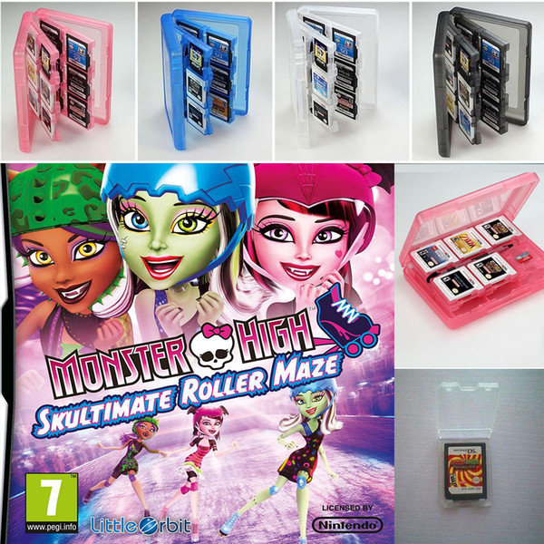 Game Card Case for Nintendo Monster High Game accessories for Nintendo Skultimate Roller Maze