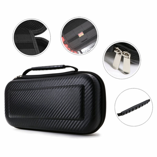 .2019 hot sale For Nintendo Switch Game Bag Carrying Case Hard EVA shell High Quality Portable Carrying Bag Protective Pouch Bag Switch