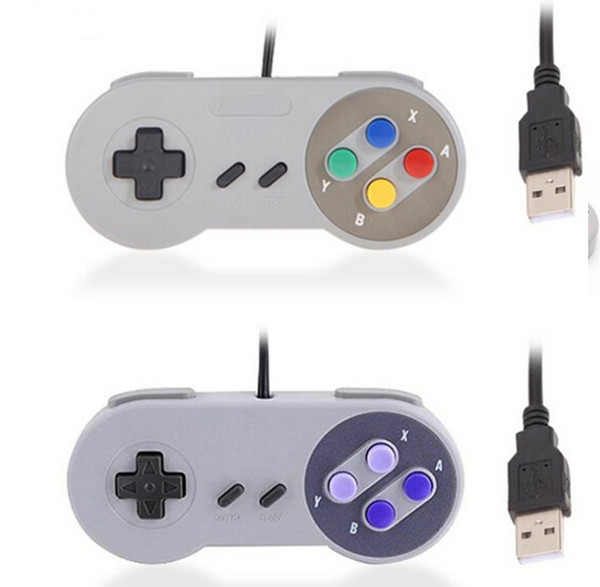 snes Classic USB Controller PC Controllers Gamepad Joypad Joystick Replacement for Super Nintendo SF for SNES NES Tablet PC LaWindows MACdhl