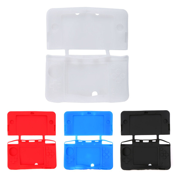 New Allows access to all ports, buttons, and function Silicone Gel Rubber Protective Shell Case Cover Skin for Nintendo 3DS NEW 45