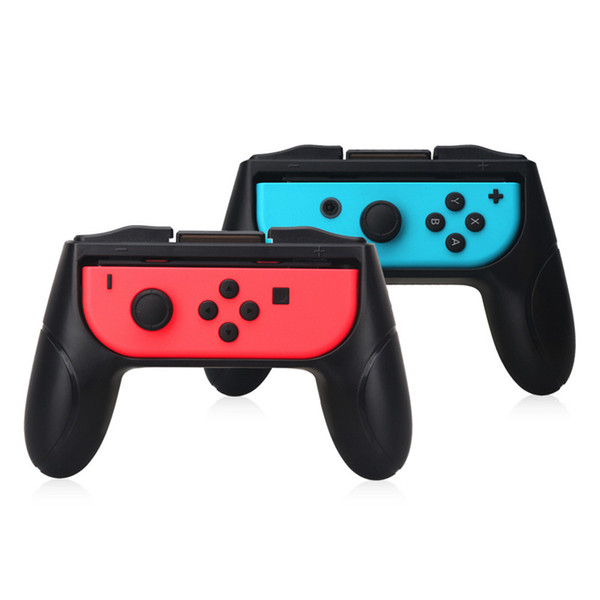 Grips for Nintendo Switch Joy Con Controller Set of 2 Handle Comfort Hand grips Kits Stand Support Holder Shell