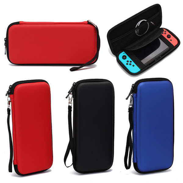 New 1Pcs EVA Hard Shell Carry Pouch Storage Protective Case for Nintend Switch NS Travel Carry Case Console Pouch Storage Bag