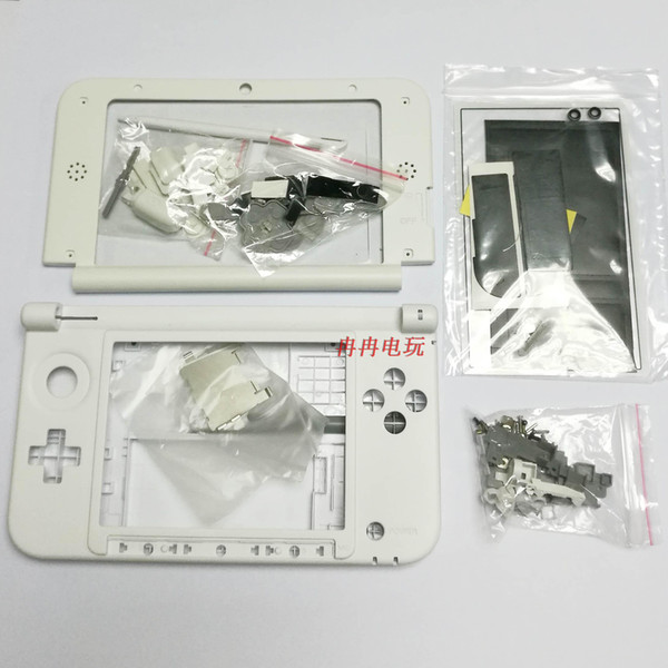 white color For 3DS XL/LL Shell black Game Console replacement full housing cover case with Buttons free shipping