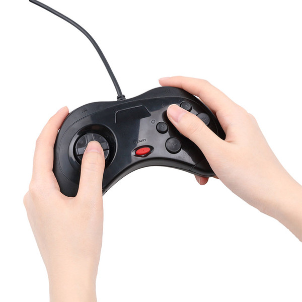 2017 Newest Wired Gamepad USB Classic Game Controller Gamepad Joypad for PC For Sega Saturn System Style PC Hot sale