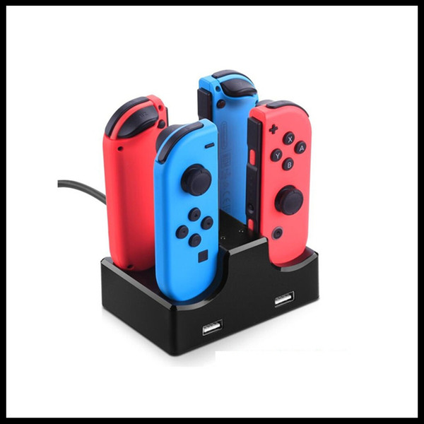 Game Handle Charger for Switch Game Console Charging Stand Direct Charge Four-in-one Charging Stand Game Component