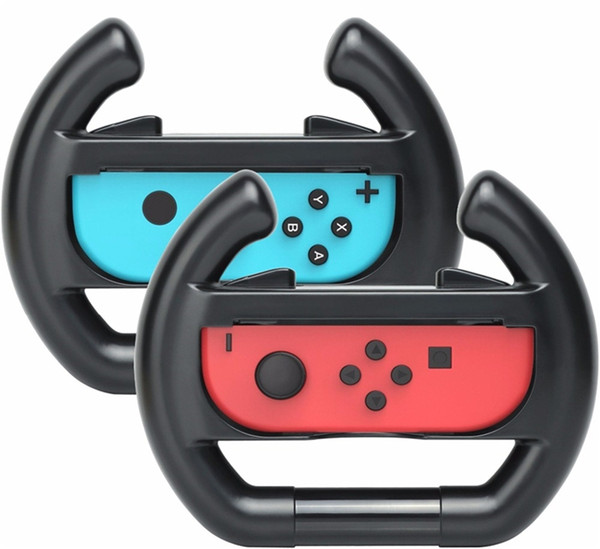 Durable Steering Wheel for Switch Handle Stand Holder Left Right Joy-Con Joycon NS NX Controller with Package