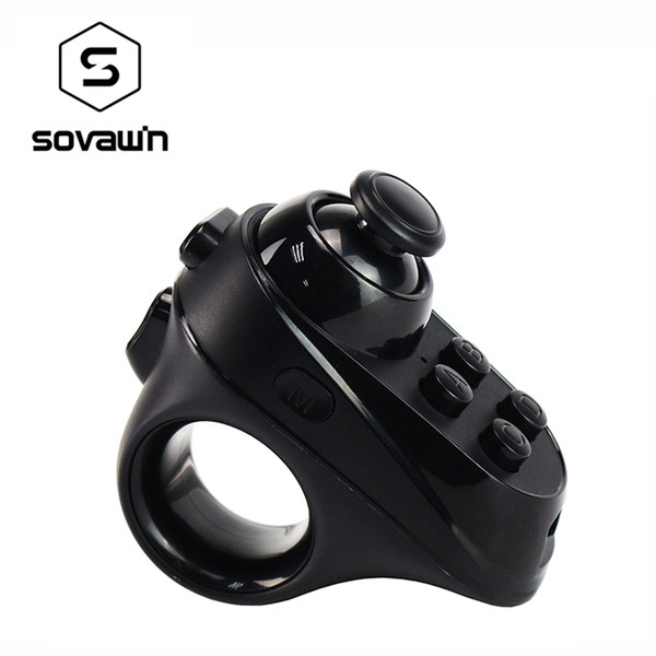 Wholesale-Rechargeable Ring Wireless Game Pad Bluetooth Remote Controller Gamepad Joystick Universal for Android 3D Glasses VR