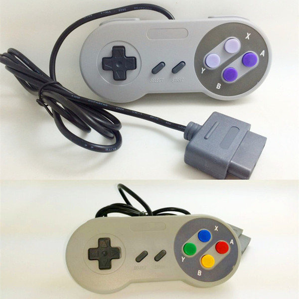 10 Keys Game Gaming 16 Bit Controller Gamepad Pad Joystick for SFC Super Nintendo SNES System Console Control Pad fast shipment