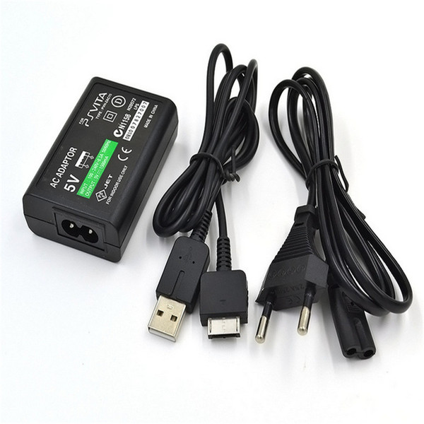 US EU Wall Charger AC Adapter Power Supply for Sony PSP 1000 2000 3000 with retail box Volcano