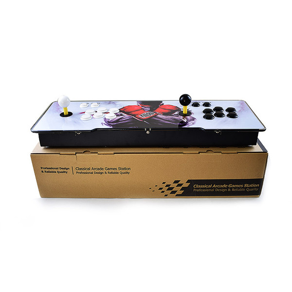 Pandora 2263 Games Arcade Console VGA/HDMI Output LED Lighted Acrylic Surface Replace Sanwa Joystick PCB Board Arcade Console