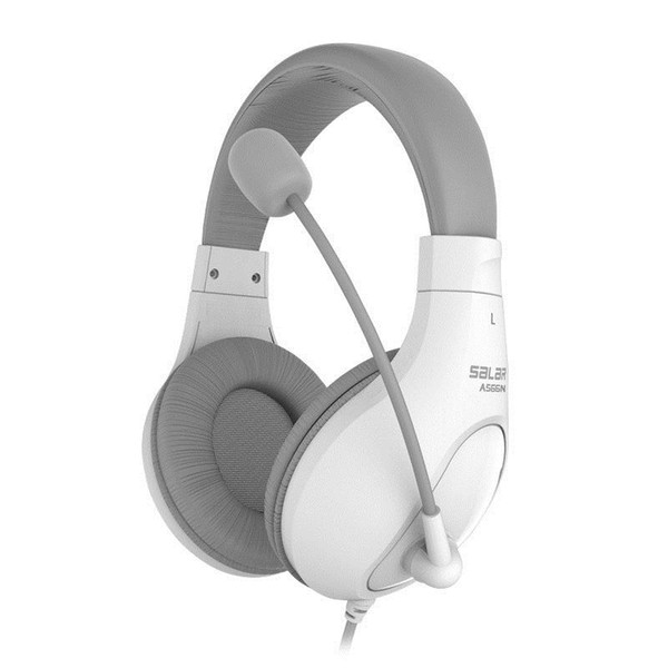 Headphones with a single hole laptop headset mobile headset earphone with mic