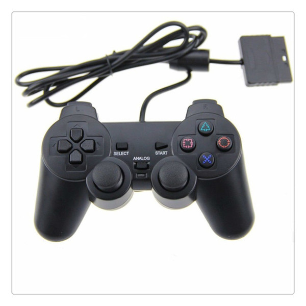 Wholesale Price Wired Controller para for PS2 Joystick Gamepad For Game Console Playstation 2 Black Hot Sale