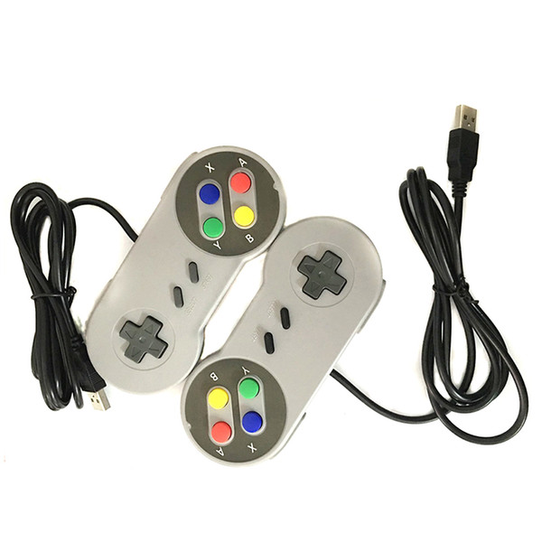 Classic USB Controller PC Controllers Gamepad Joypad Joystick Replacement for Super Nintendo SF for SNES NES Tablet PC