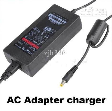 Wholesale Free Shipping New Convenient Slim Power Cord AC Adapter Charger Supply For PS2 70000 Black