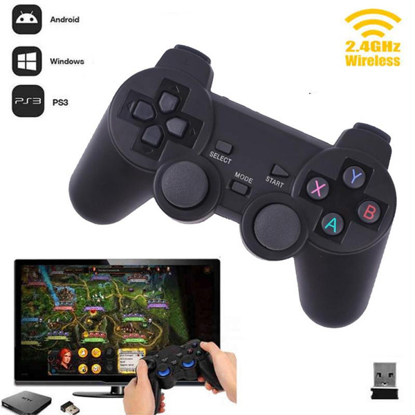 Cewaal Hot 2.4G Wireless Gamepad PC For PS3 TV Box Joystick 2.4G Joypad Game Controller Remote For Xiaomi Android PC