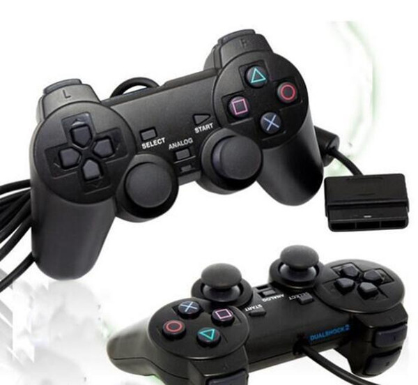 Hot sale Wired Controller For PS2 Double Vibration Joystick Gamepad Game Controller For Playstation 2 M-JYP