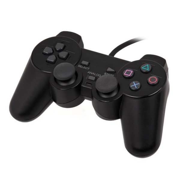 Universal Wired Controller 2 Shock Remote Joystick Gamepad Joypad for PlayStation 2 PS2 Gamepads