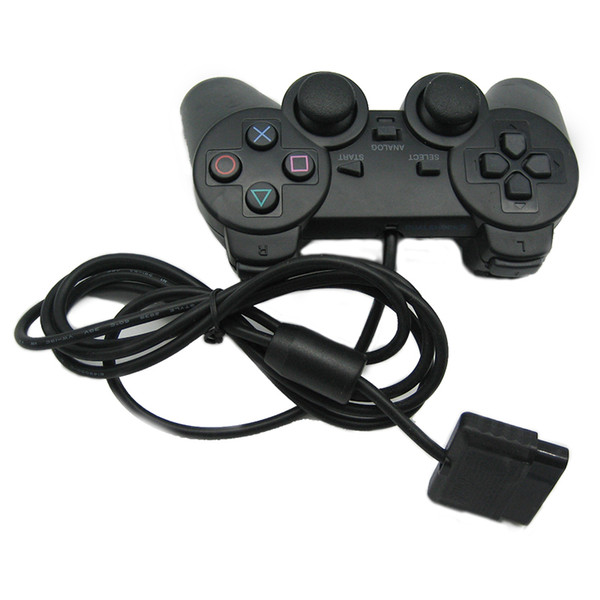 PlayStation 2 Wired Joypad Joysticks Gaming Controller for PS2 Console Gamepad double shock PS2 controller Hot Best Quality by DHL