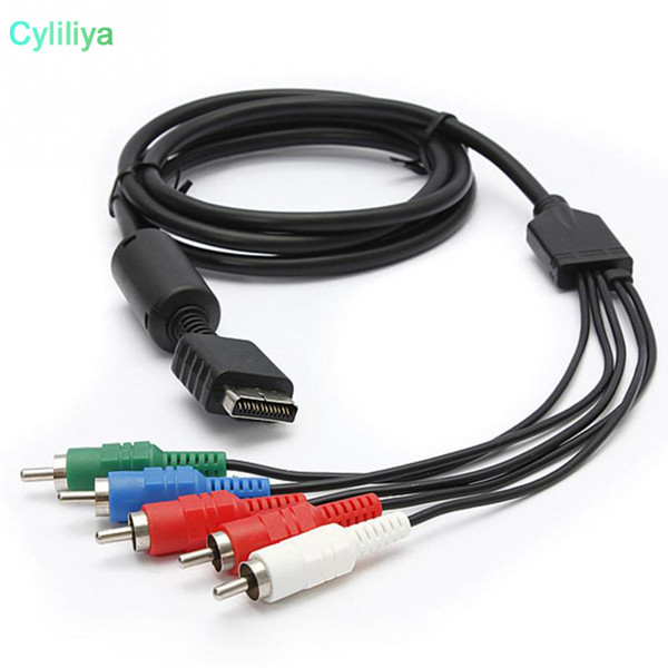 140cm Component 5RCA AV AUDIO VIDEO HD TV Cable Cord For Sony Playstation 1 2 3 PS3 PS2 PS1 Controller Console