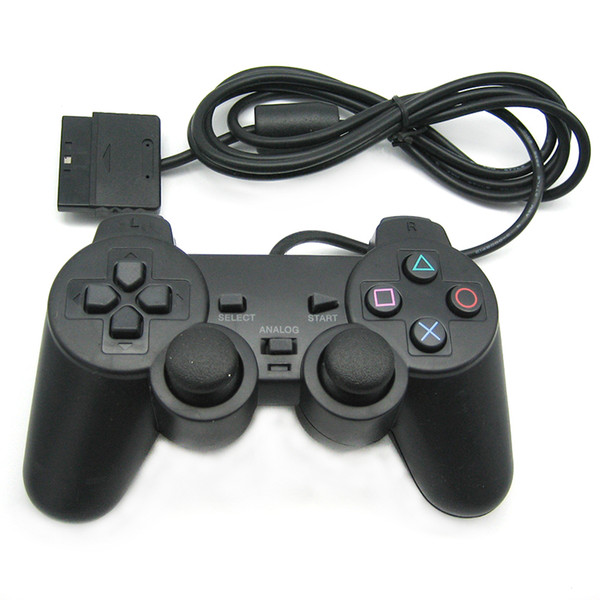 USB Wired Game Controller Gamepad Joystick controle vibration motor Shock Vibration For PS2 Windows PC Gift